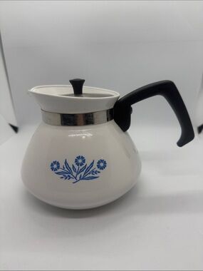 Corningware ‘Cornflower’ Teapot, 1970s